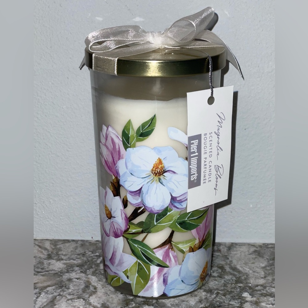 Pier 1 Magnolia Blooms Candle